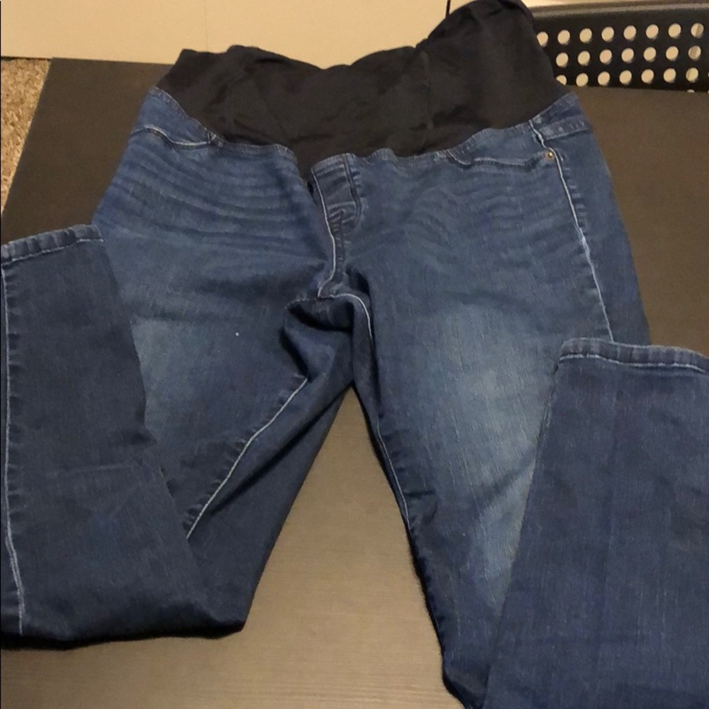 Target Over the Belly Skinny Maternity Jeans